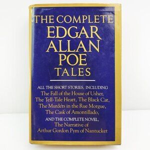 Complete Edgar Allan Poe Tales Vintage 1981 Avenel Hardcover Book